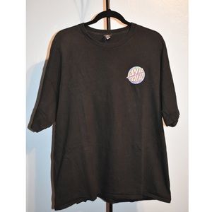Black XL Santa Cruz T-shirt